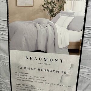 Gray 10 Piece Bedroom Set